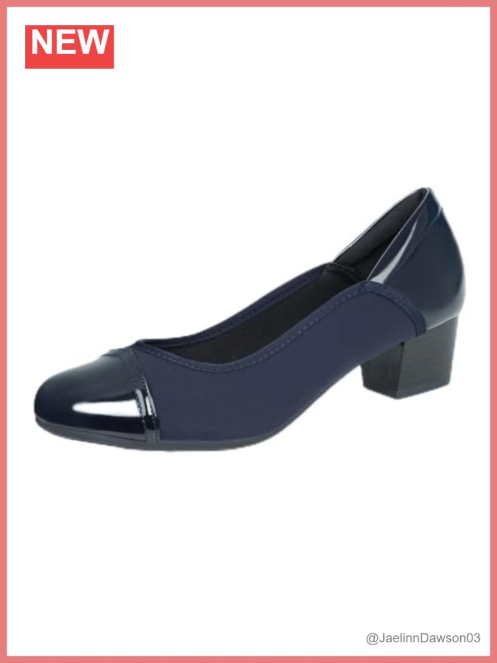 Orthopedic Bunion Dress Shoes Low Heel Slip On Pumps